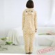 Spring & Autumn Leopard Bear Kigurumi Onesies Pajamas for Women & Men