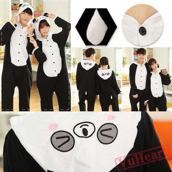 Spring & Autumn Panda Kigurumi Onesies Pajamas for Women & Men