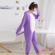 Spring & Autumn Purple Kigurumi Onesies Pajamas for Women & Men