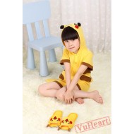 Pikachu Kigurumi Onesies Pajamas Costumes for Boys & Girls