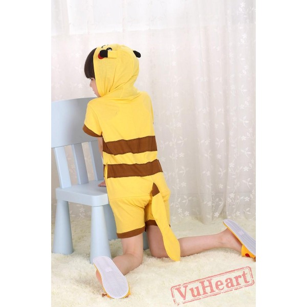 Pikachu Kigurumi Onesies Pajamas Costumes for Boys & Girls