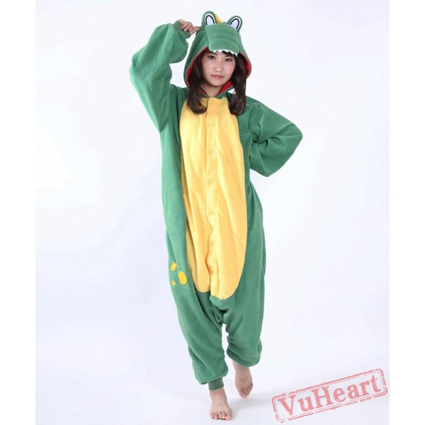 Crocodile Kigurumi Onesies Pajamas Costumes for Women & Men