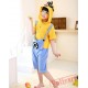 Cartoon Despicable Me Minions Summer Kigurumi Onesies Pajamas Costumes for Boys & Girls