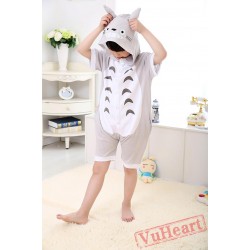 Anime Totoro Sumer Kigurumi Onesies Pajamas Costumes for Boys & Girls