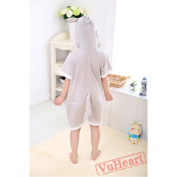 Anime Totoro Sumer Kigurumi Onesies Pajamas Costumes for Boys & Girls