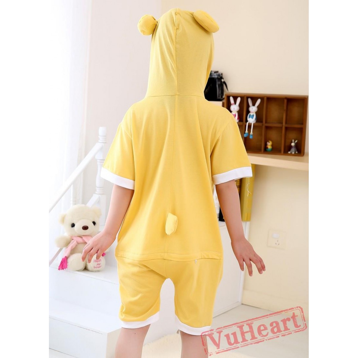 Boys & Girls Rilakkuma Kigurumi Onesies Pajamas Costumes