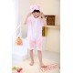 Pink Pig Summer Kigurumi Onesies Pajamas Costumes for Boys & Girls