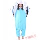 Blue Parrot Kigurumi Onesies Pajamas Costumes for Women & Men