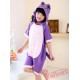 Cartoon Purple Cat Summer Kigurumi Onesies Pajamas Costumes for Boys & Girls