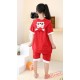 Cartoon Red Fox Summer Kigurumi Onesies Pajamas Costumes for Boys & Girls