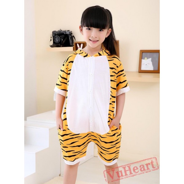 Tigger Summer Kigurumi Onesies Pajamas Costumes for Boys & Girls