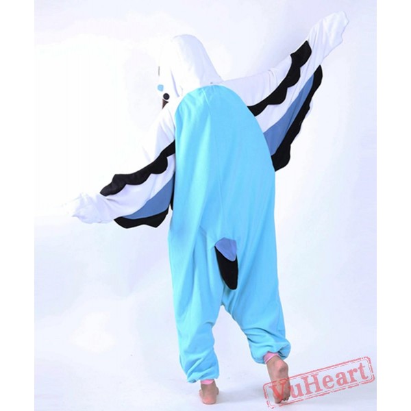 Blue Parrot Kigurumi Onesies Pajamas Costumes for Women & Men