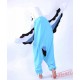 Blue Parrot Kigurumi Onesies Pajamas Costumes for Women & Men