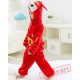 Red Pig Kigurumi Onesies Pajamas Costumes for Boys & Girls