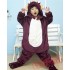 Purple Lion Kigurumi Onesies Pajamas Costumes for Boys & Girls