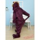 Purple Lion Kigurumi Onesies Pajamas Costumes for Boys & Girls