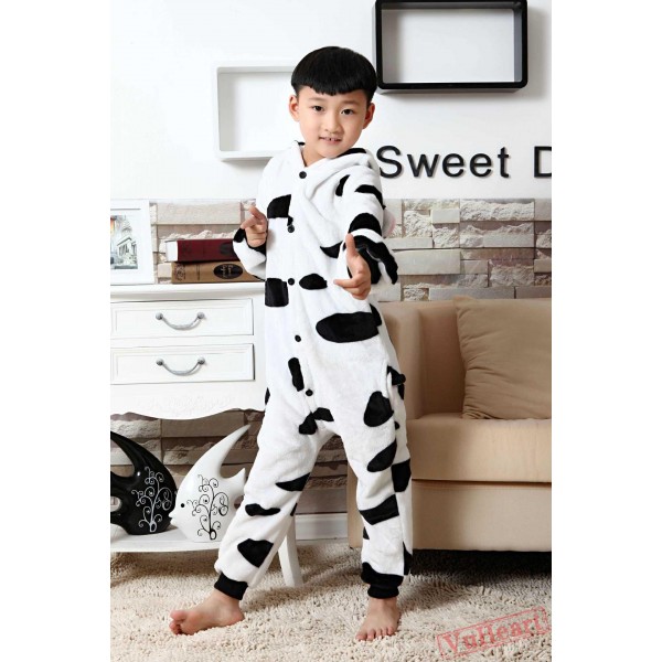 Cow Kigurumi Onesies Pajamas Costumes for Boys & Girls