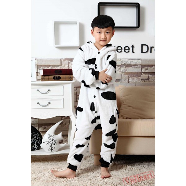 Cow Kigurumi Onesies Pajamas Costumes for Boys & Girls