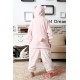 Pink Pig Kigurumi Onesies Pajamas Costumes for Boys & Girls Halloween