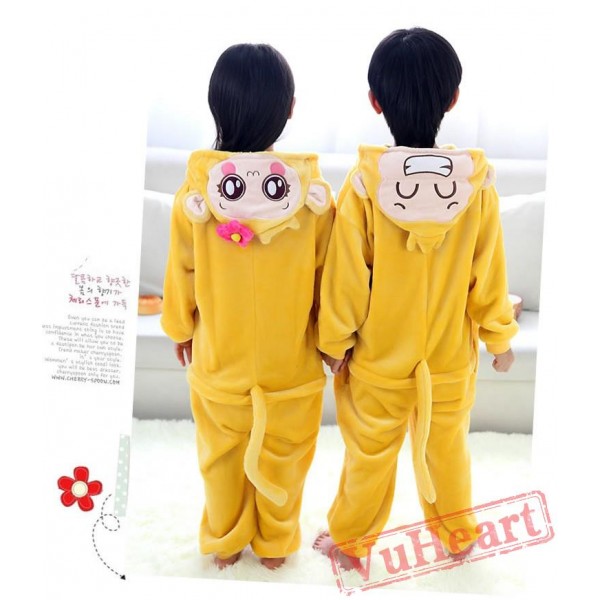  Monkey CiCi Kigurumi Onesies Pajamas Costumes for Boys & Girls