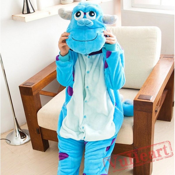 Sully Monster Kigurumi Onesies Pajamas Costumes for Boys & Girls