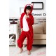 Red Fox Kigurumi Onesies Pajamas Costumes for Boys & Girls Winter