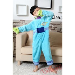 Squeeze Toy Aliens Kigurumi Onesies Pajamas Costumes for Boys & Girls