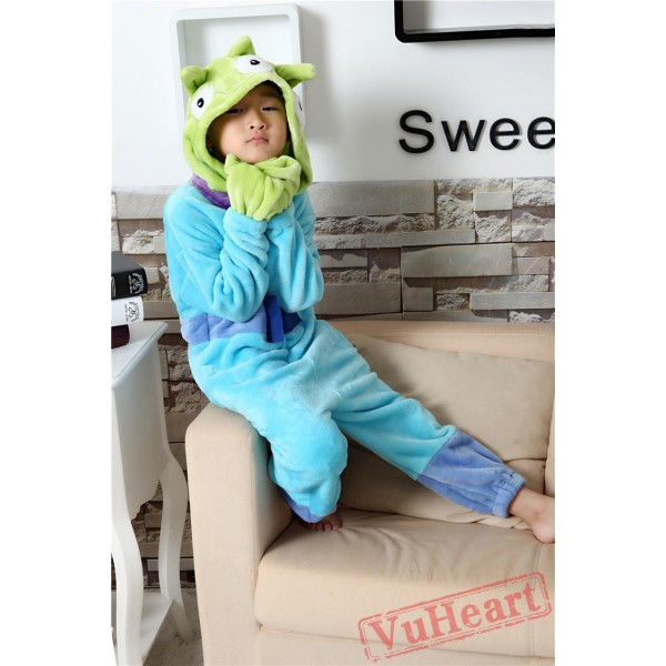 Squeeze Toy Aliens Kigurumi Onesies Pajamas Costumes for Boys & Girls