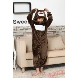 Big Bear Kigurumi Onesies Pajamas Costumes for Boys & Girls Winter