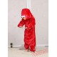 Sesame Street Cookie Red Monster Kigurumi Onesies Pajamas Costumes for Boys & Girls