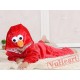 Sesame Street Cookie Red Monster Kigurumi Onesies Pajamas Costumes for Boys & Girls