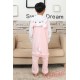 Pink Hello Kitty Kigurumi Onesies Pajamas Costumes for Boys & Girls Winter