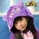 Sailor Moon Purple Cat Kid Luna Kigurumi Onesies Pajamas Costumes for Boys & Girls