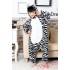 Zebra Kigurumi Onesies Pajamas Costumes for Boys & Girls Winter