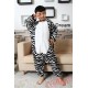 Zebra Kigurumi Onesies Pajamas Costumes for Boys & Girls Winter