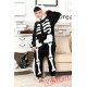 Skeleton Kigurumi Onesies Pajamas Costumes for Boys & Girls