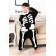 Skeleton Kigurumi Onesies Pajamas Costumes for Boys & Girls