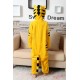 Yellow Tiger Kigurumi Onesies Pajamas Costumes for Boys & Girls Winter