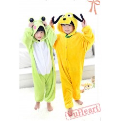 Pluto Dog Warm Kigurumi Onesies Pajamas Costumes for Boys & Girls