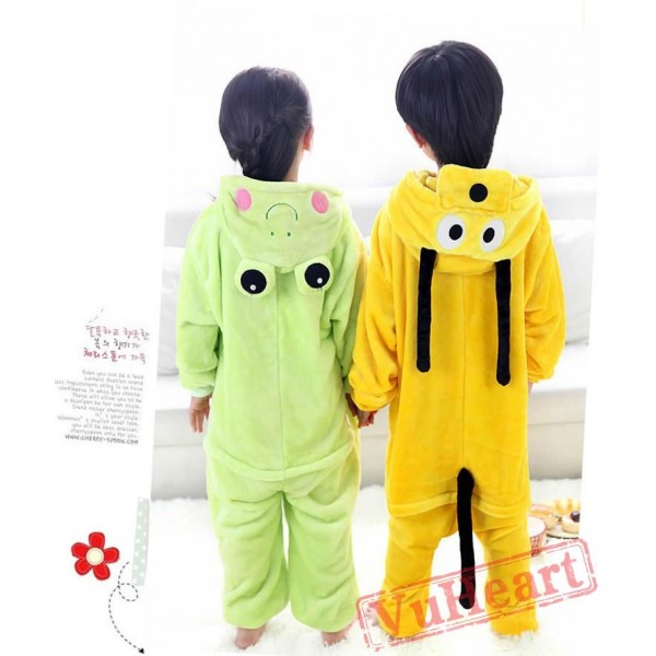Pluto Dog Warm Kigurumi Onesies Pajamas Costumes for Boys & Girls