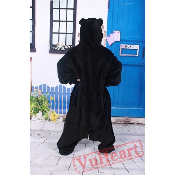 Black Pig Kigurumi Onesies Pajamas Costumes for Boys & Girls