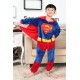 Super Hero Superman Kigurumi Onesies Pajamas Costumes for Boys & Girls Halloween