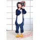 Blue Shark Kigurumi Onesies Pajamas Costumes for Boys & Girls Winter