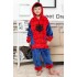 Super Hero Spiderman Kigurumi Onesies Pajamas Costumes for Boys & Girls Winter