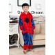 Super Hero Spiderman Kigurumi Onesies Pajamas Costumes for Boys & Girls Winter