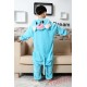 Blue Elephant Dumbo Kigurumi Onesies Pajamas Costumes for Boys & Girls