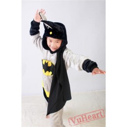 Super Hero Batman Kigurumi Onesies Pajamas Costumes for Boys & Girls Halloween
