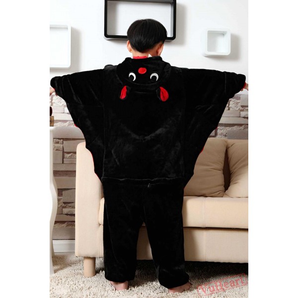 Bat Kigurumi Onesies Pajamas Costumes for Boys & Girls Winter