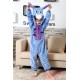 Blue Eeyore Donkey Kigurumi Onesies Pajamas Costumes for Boys & Girls Winter