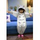 Gray Blink Totoro Kigurumi Onesies Pajamas Costumes for Boys & Girls